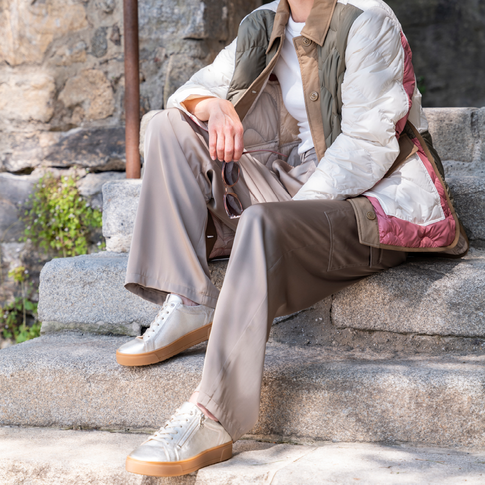 Chaussure à lacets Femme Helene Or