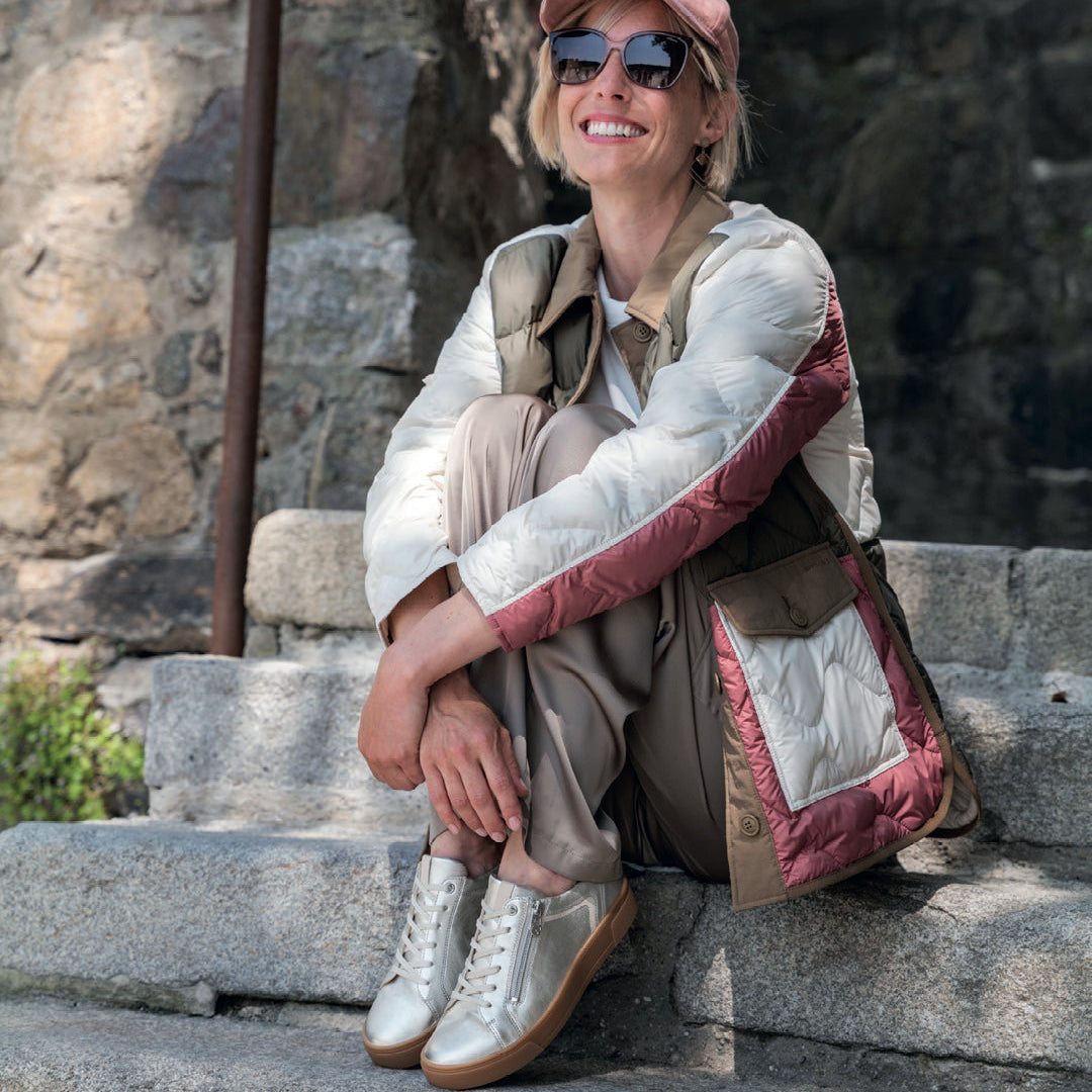 Chaussure à lacets Femme Helene Or