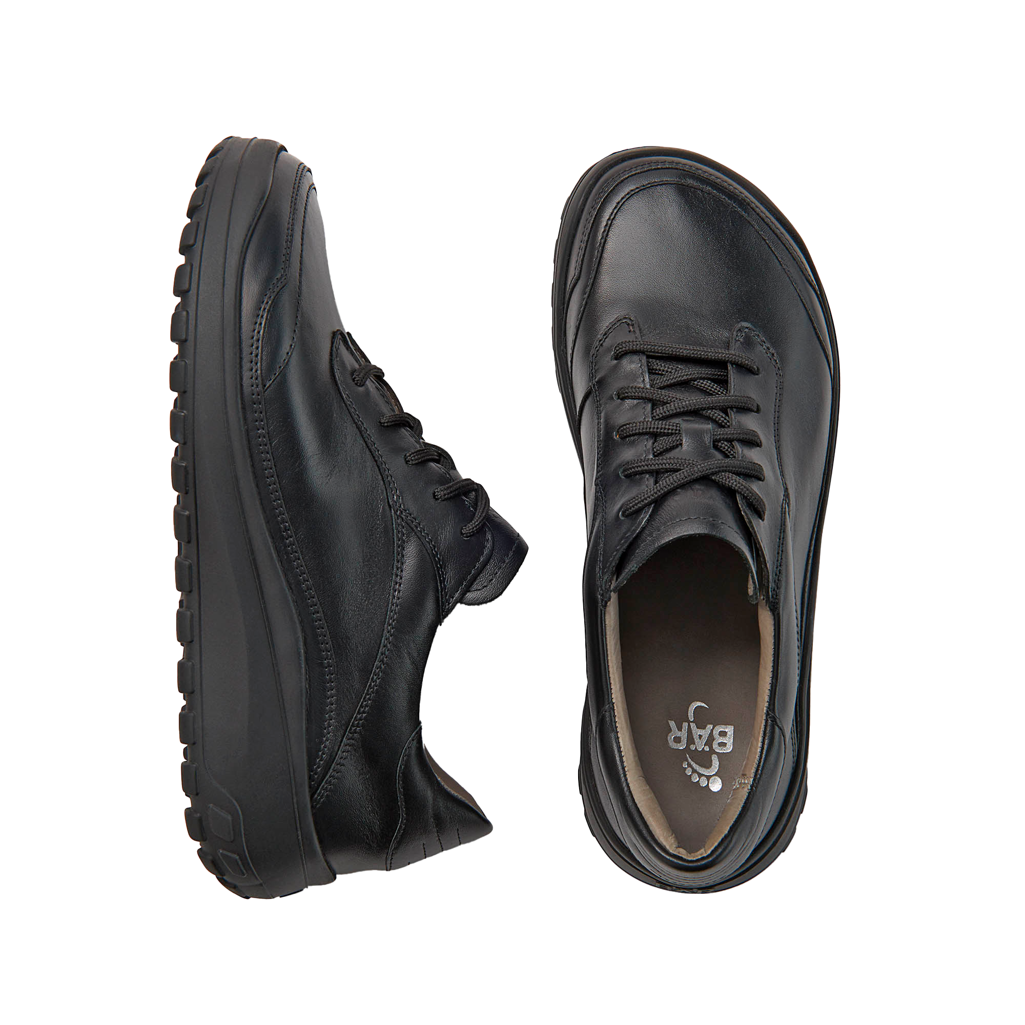 Chaussure à lacets Homme Quinn Noir