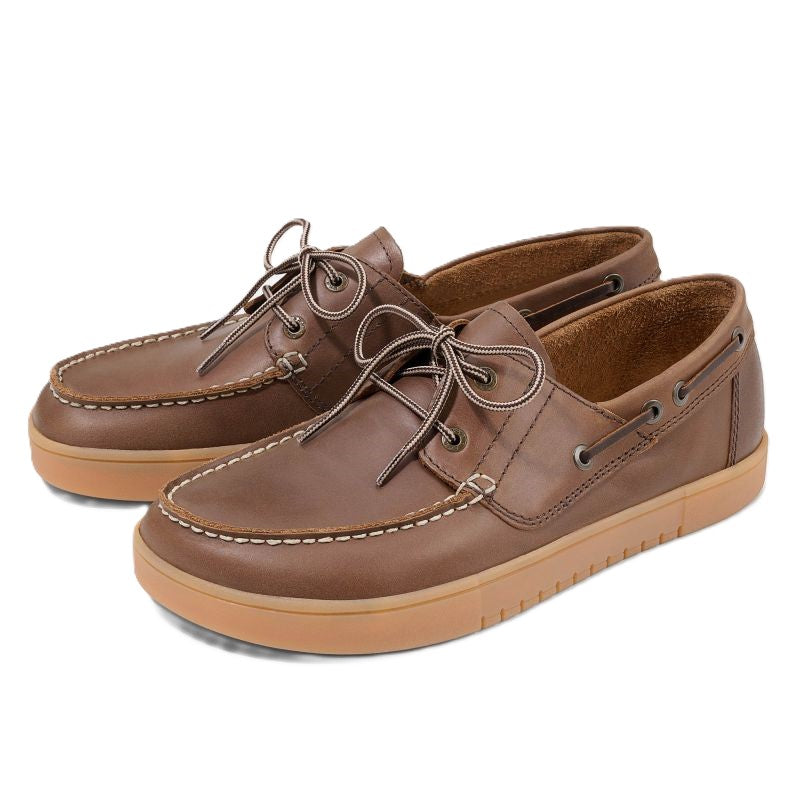 Chaussure à lacets Homme Emiliano Brun foncé