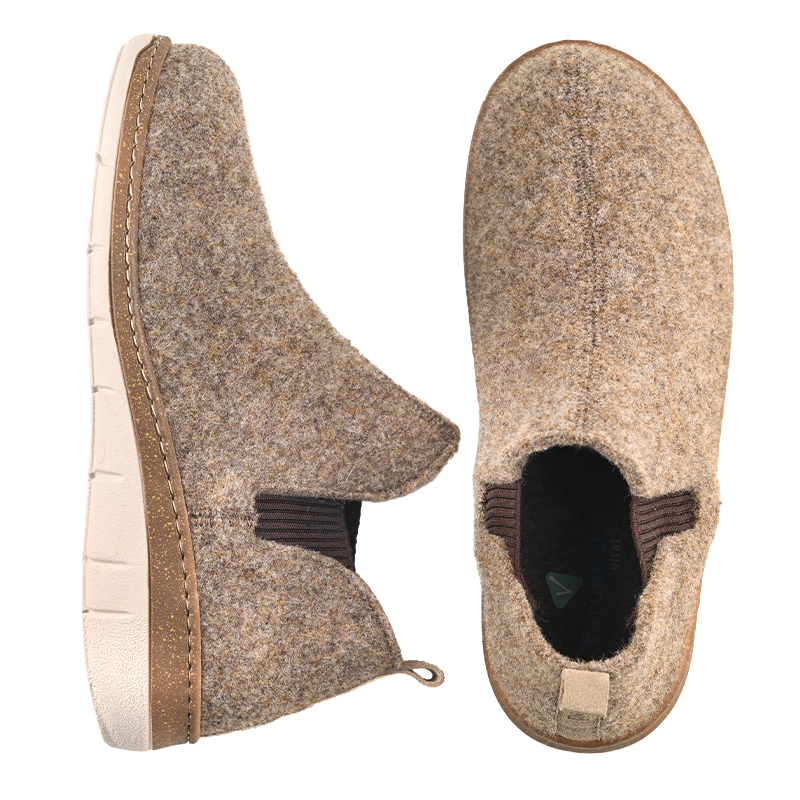Chausson Femme Wilma Marron