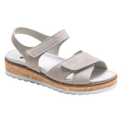 Sandale Femme Yolanda Gris clair