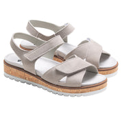 Sandale Femme Yolanda Gris clair