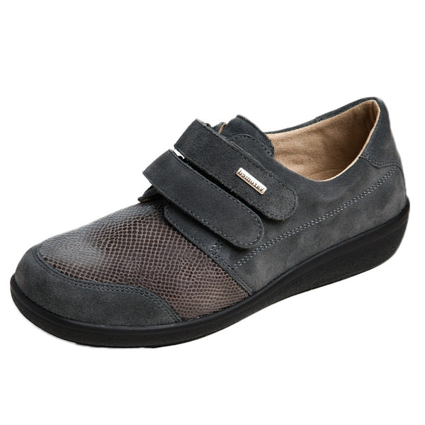 Mocassin Femme Lausanne Gris