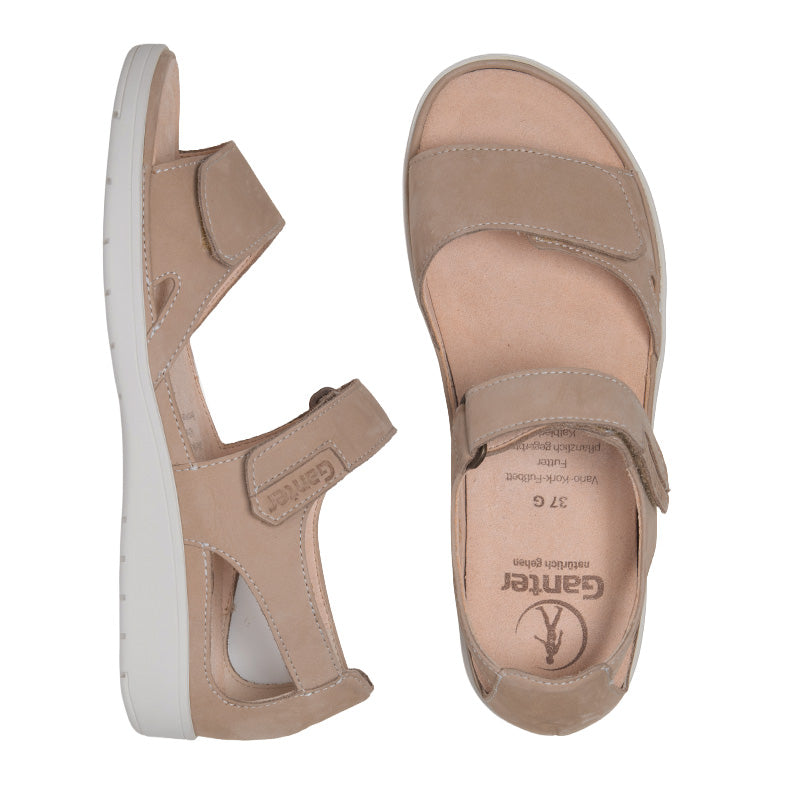 Sandale Femme Elsa Caramel