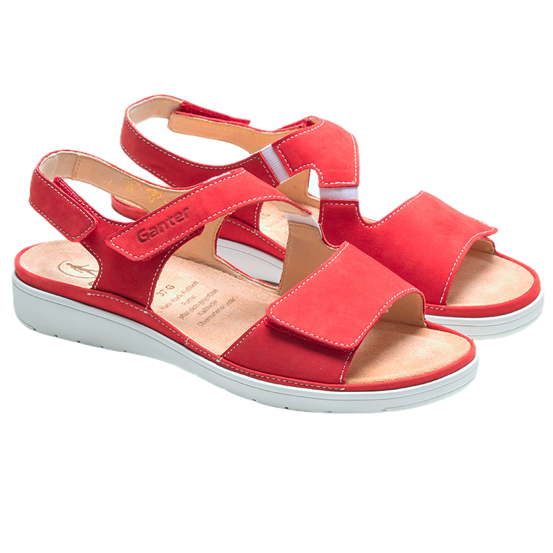 Sandale Femme Garance Rouge