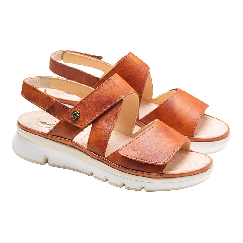 Sandale Femme Gaby Cognac