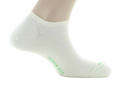Socquettes Mixte 100% Coton Bio Blanc