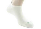 Socquettes Mixte 100% Coton Bio Blanc