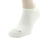 Socquettes Mixte 100% Coton Bio Blanc