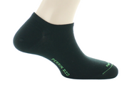 Socquettes Mixte 100% coton Bio Noir