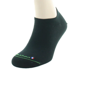 Socquettes Mixte 100% coton Bio Noir
