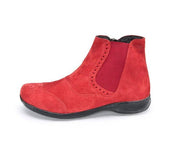 Bottine Femme Marietta Rouge