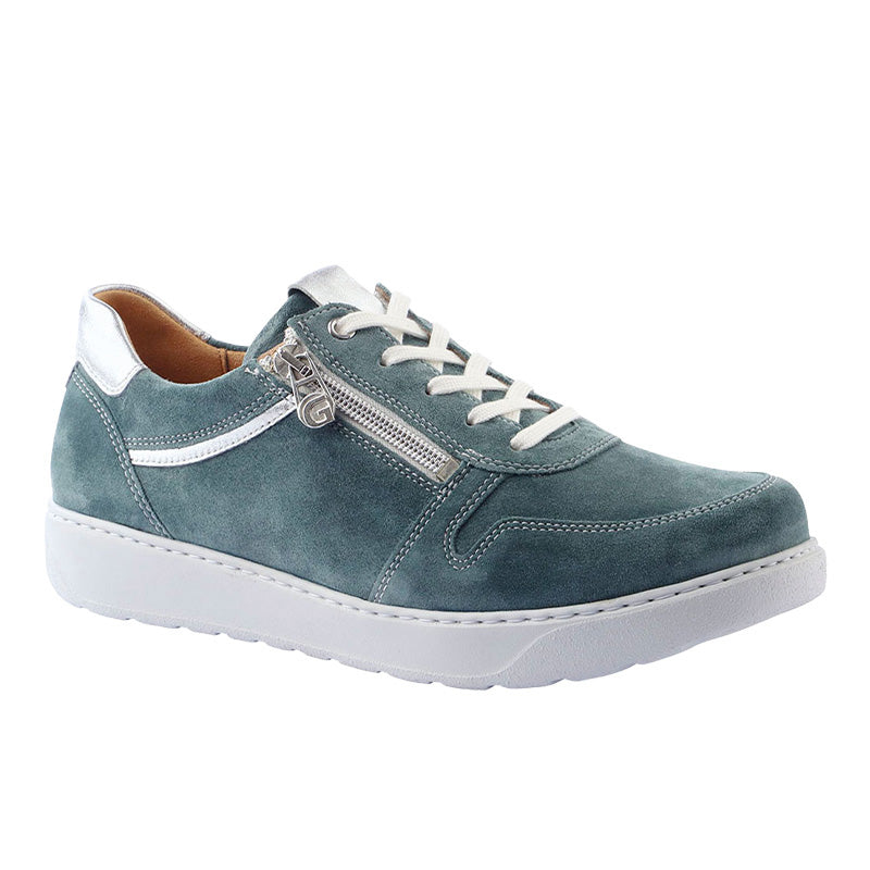 Vlentino Bskets Rockstud à lcets en cuir blnc/doré, Tille 38 En Vlentino Bskets Rockstud à lcets en cuir blnc/doré, Tille 38 En
