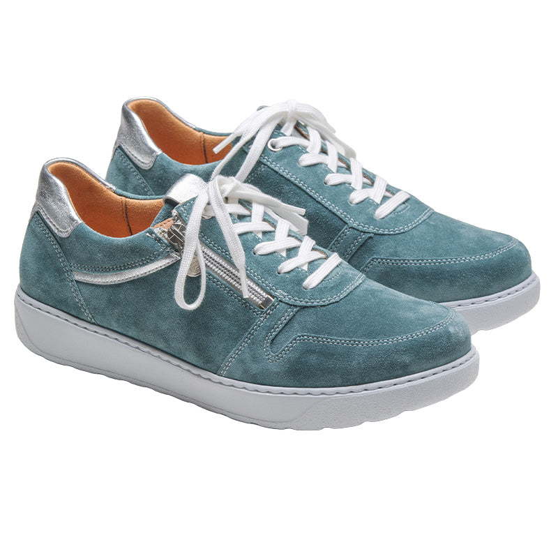 Chaussure à lacets Femme Kelly Bleu vert