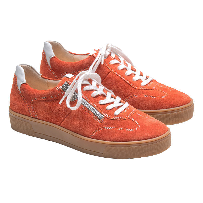 Chaussure à lacets Femme Helene Orange