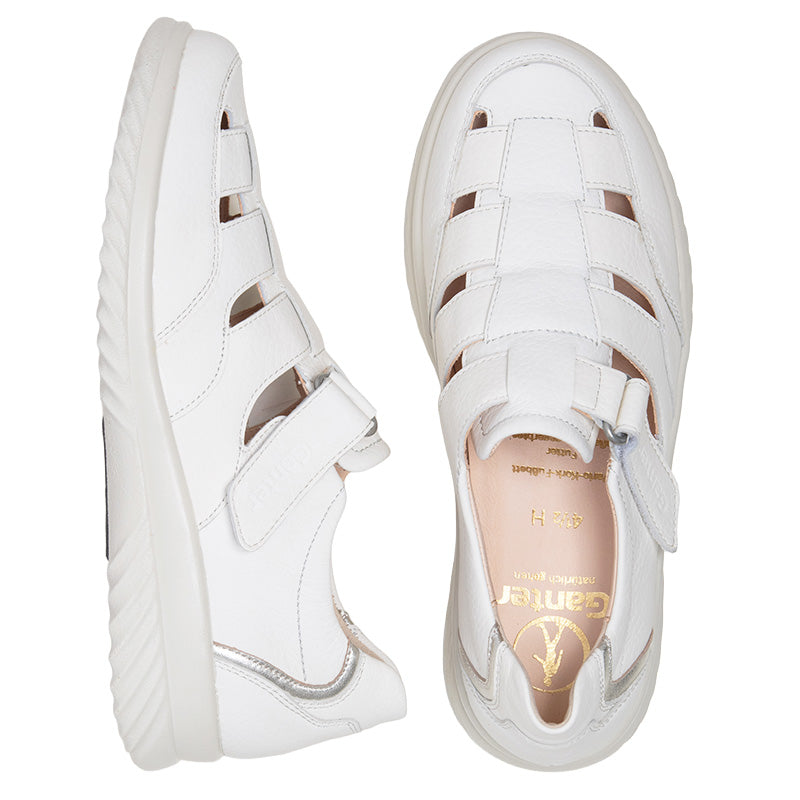Mocassin Femme Heike Blanc