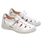 Mocassin Femme Heike Blanc