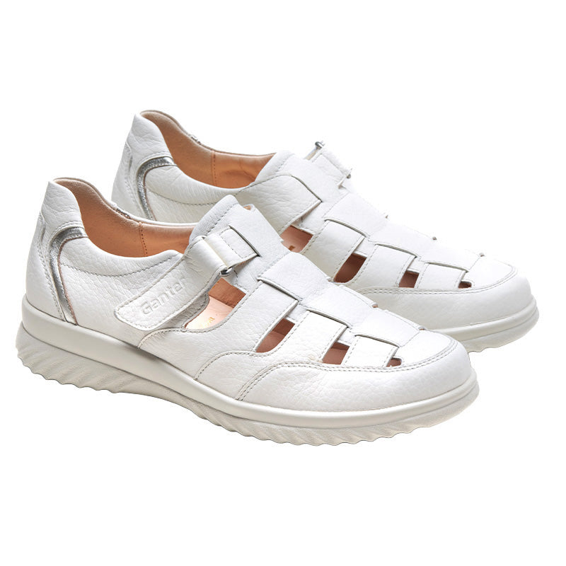 Mocassin Femme Heike Blanc
