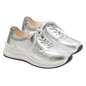 Chaussure à lacets Femme Kim Argent