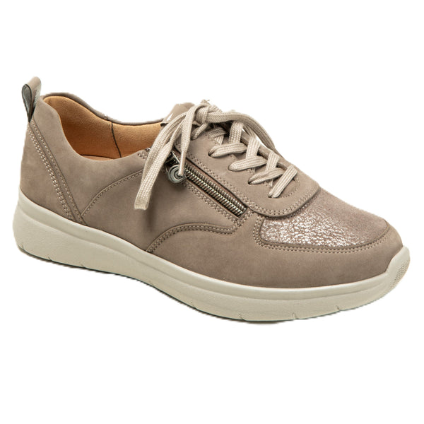 Chaussure à lacets Femme Kalys Taupe foncé
