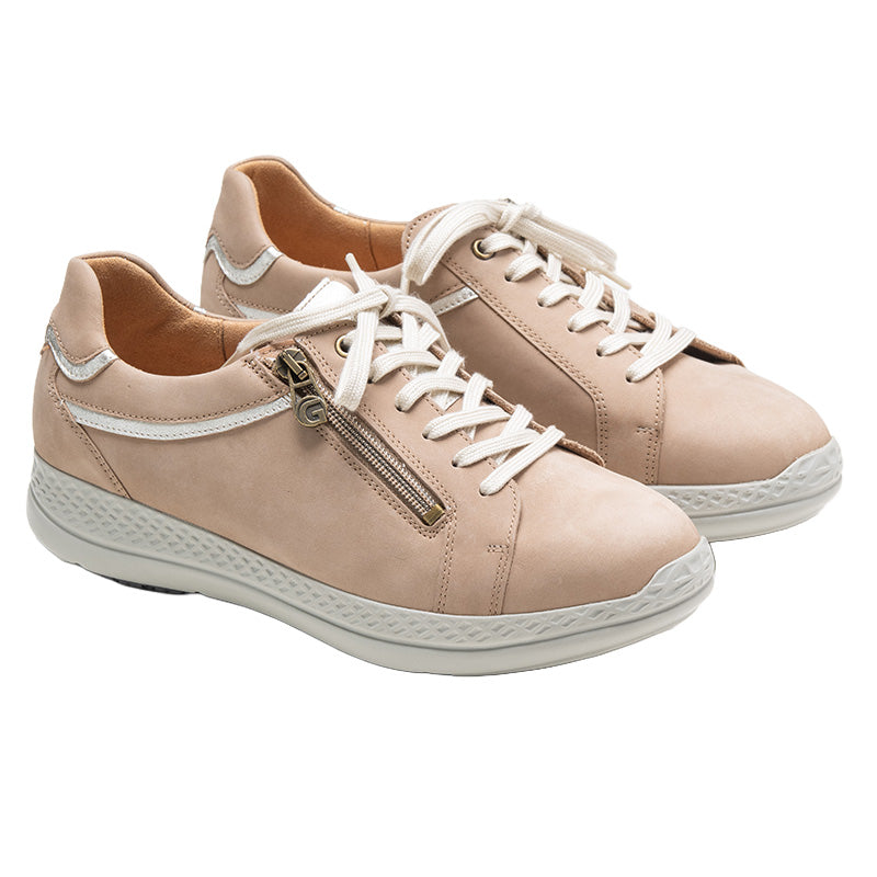 Chaussure à lacets Femme Karla Caramel