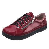 Chaussure à lacets Femme Margot Bordeaux verni