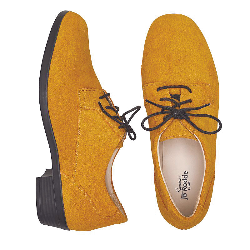 Chaussure à lacets Femme Agathe Jaune