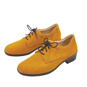 Chaussure à lacets Femme Agathe Jaune