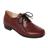 Chaussure à lacets Femme Anaïs Bordeaux