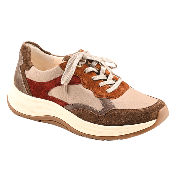 Chaussure à lacets Femme Fly Taupe Multicolore