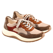 Chaussure à lacets Femme Fly Taupe Multicolore