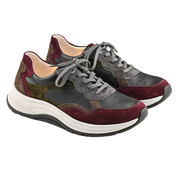 Chaussure à lacets Femme Fly Aubergine Multicolore