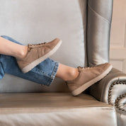 Chaussure à lacets Femme Kelly Taupe