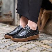 Chaussure à lacets Femme Helene Noir