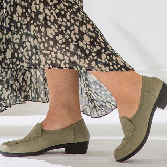 Mocassin Femme Adelya Olive