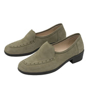 Mocassin Femme Adelya Olive