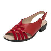 Sandale Femme Achley Rouge