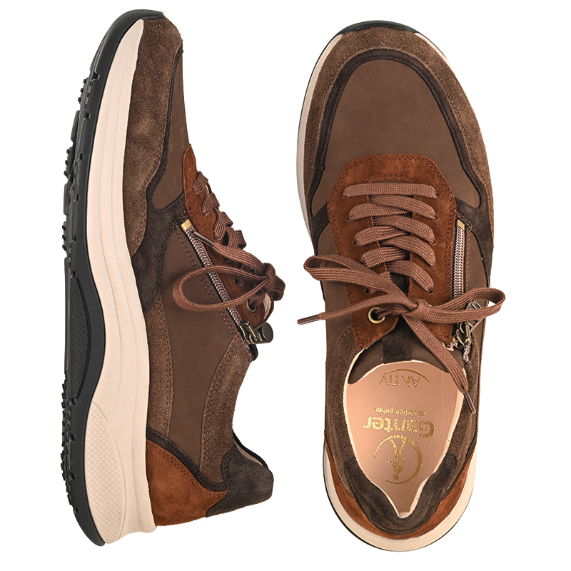 Chaussure à lacets Homme Fly Noisette