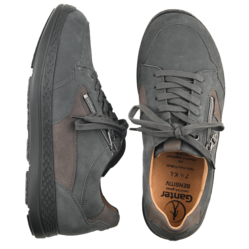Chaussure à lacets Homme Ernest Gris fonce