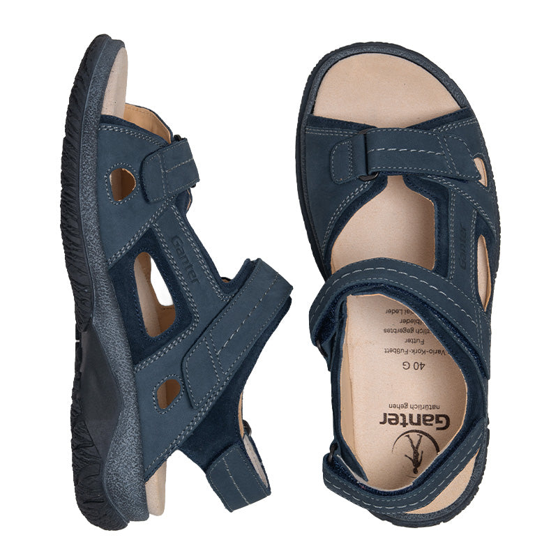 Sandale Homme Giovanni Bleu