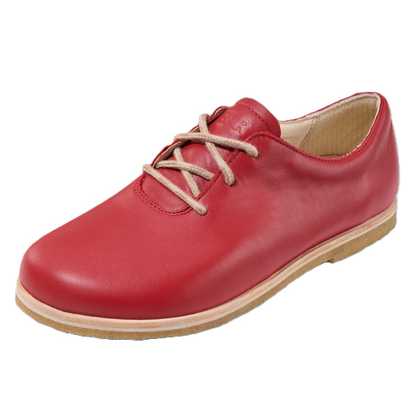 Chaussure à lacets Femme Carey Rouge
