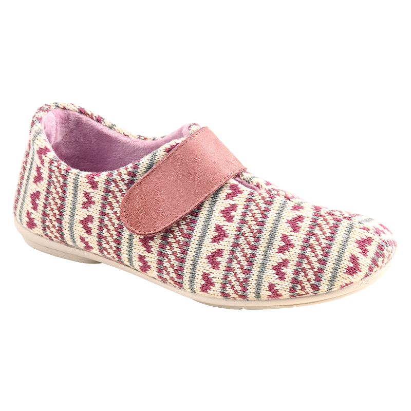 Chausson Femme Ambre Rose