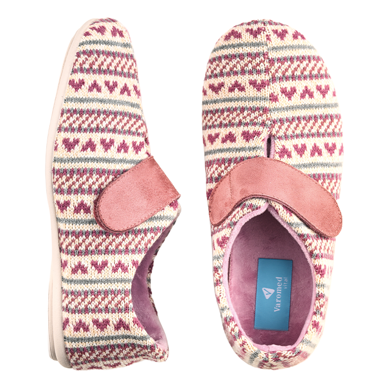 Chausson Femme Ambre Rose