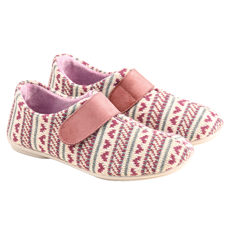 Chausson Femme Ambre Rose