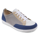 Chaussure à lacets Femme Emma Bleu-Blanc