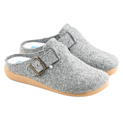 Chausson Femme Adalie Gris clair