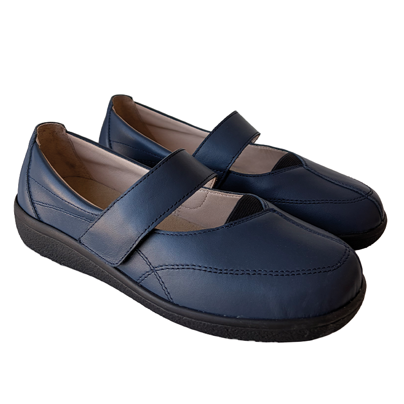 Mocassin Femme Rosalie Bleu marine