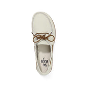 Basket Femme Luzy Blanc - Beige