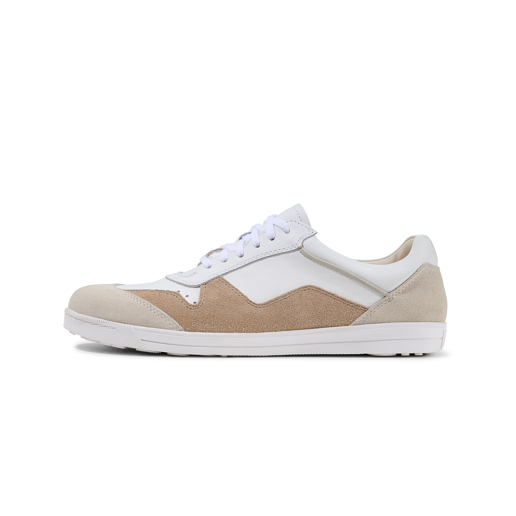 Basket Femme Alea Blanc - Beige